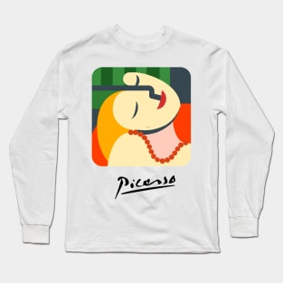 Pablo Picasso illustration Long Sleeve T-Shirt